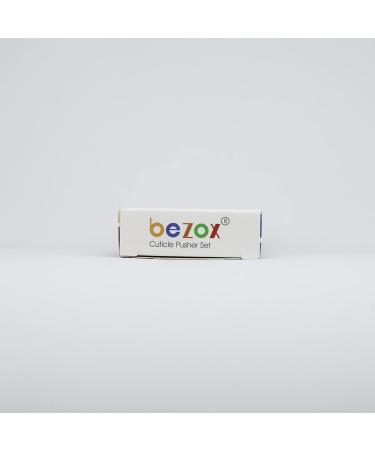 BEZOX 2pcs Scissors Set - Professional Nail, Cuticle, Eyebrow, Beard Trimming & Hair Cutting Scissors - Silver - Buy Online on GoSupps.com