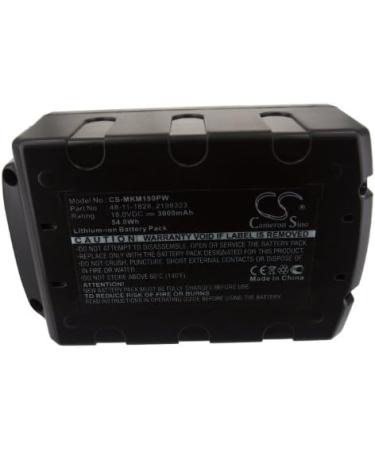 JRINK Replacement Battery for Milwaukee M18 Series - C 18 B M18 B2 M18 B5 & More - High Performance & International Shipping - Buy Online on GoSupps.com