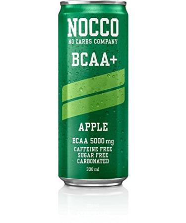 NOCCO (No Carbs Company) BCAA (Caffeine Free) - Apple (12)