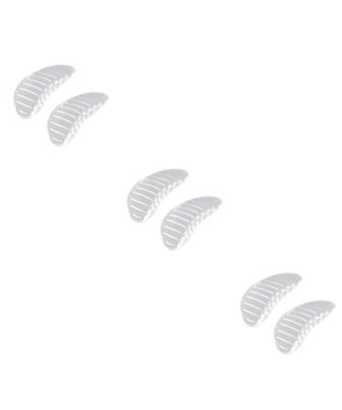 NOLITOY 3pcs Arch Support Shoe Insert Kids Shoe Insoles Gel De Cejas Transparente Shoes Inserts for Women Gel Insole Arch Support Shoe Inserts Arch Support Insoles Blush Child Pearlescent