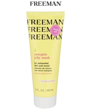 Freeman Yuzu Lemon Energize Jelly Mask - Unisex Skin Care | 3 oz - Best International Shipping - Buy Online on GoSupps.com