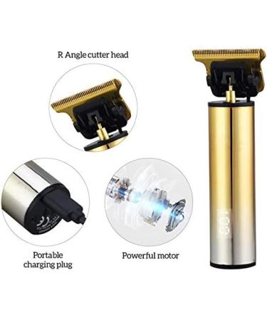LED Display Rechargeable Hair Clipper - T Outliner Blade Trimmer for Precise Haircuts | Ideal for Barbers & Hairstyling - Buy Online on GoSupps.com