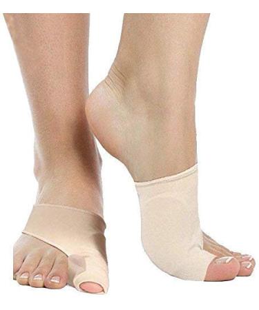 CAZARU FXJ 5 Pairs Corrector Toe Separators Spacers Straighteners Treat Pain in Hallux Valgus Big Toe Joint Splint Aid Surgery Treatment Separator Socks