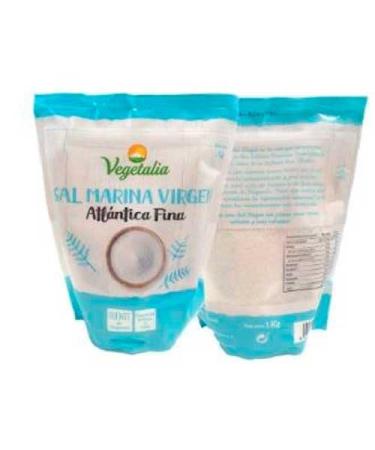 Vegetalia Atlantic sea salt fine 1 kg.