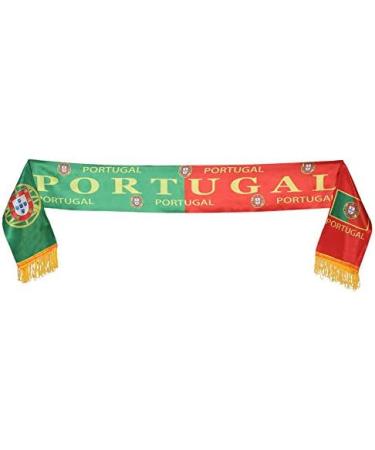 Atosa 31456 Scarf - Portugal World Cup 14x130 cm | Support Your Team in Style - Green/Red - Buy Online on GoSupps.com