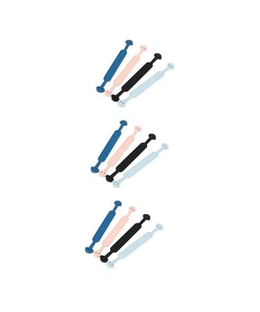 Gleavi 60 pcs buckle for ears ear iron protection ear iron buckle strap extension hook for mask ear straps extension of the earreman ear headband elastic rope ear hooks