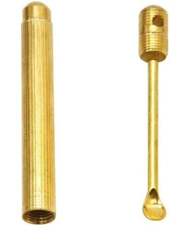 Gold Multifunction Earpick Earwax Cleaner Spoon Keychain Folding Ear Pick Spoon Men Metal Keychain Shape Useful Processed Hanging Clean Tool for Ear Key Hanging Key Pendant for Adult Children