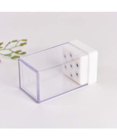 7 Holes New White Bits Holder Exhibition Displayer Nail Drill Bit Holder Professional Manicure Tool Wholesale - Buy Online on GoSupps.com