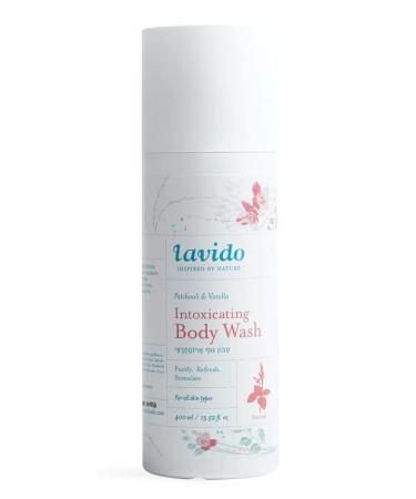 Lavido - Natural Patchouli + Vanilla Intoxicating Body Wash | Cleanse  Refresh + Hydrate Skin (13.5 fl oz | 400 ml)