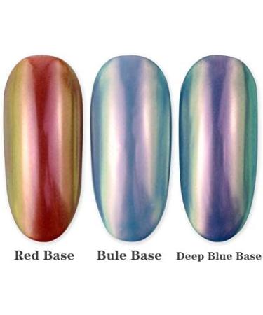 MEILINDS Chrome Nail Powder - Aurora & Mermaid Nail Powders with Silicone Brush (2 Boxes) - Buy Online on GoSupps.com