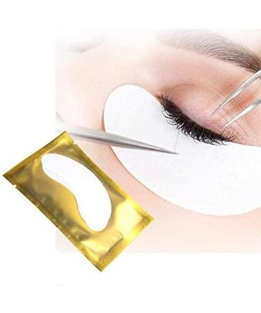 Arison Lashes Eye Gel Pads 50 Pairs - Lint Free Under Eye Gel Patches for Eyelash Extensions with Collagen Backing (Gold) - Buy Online on GoSupps.com