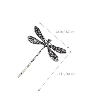 LALAFINA Vintage Dragonfly Hair Clips - Retro Bobby Pins for Women's Wedding Hairstyles (4Pcs) - Buy Online on GoSupps.com