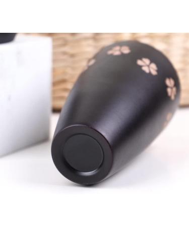 Pzhoais Japanese Bowl Wood Salad Bowl Household Wood Bowl Lacquers Bowl Wooden Water Cup Big Belly Bowl - Buy Online on GoSupps.com