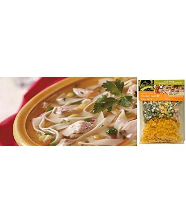 Frontier Soups Homemade in Minutes Variety Pack: (1) Arizona Enchilada  (1) Connecticut Cottage Chicken Noodle  (1) Mississippi Delta Tomato Basil  and (1) South of the Border Tortilla (4 Bags Total) - Buy Online on GoSupps.com