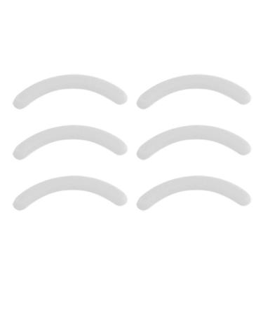 Leline Eyelash Curler Refill Pads - Rubber Replacement Pads for Standard Curlers (White) - Buy Online on GoSupps.com