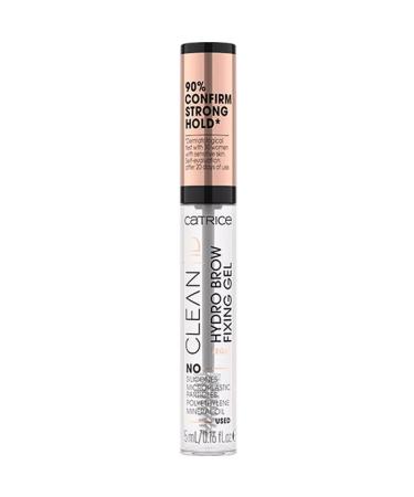 Catrice Clean ID Hydro Brow Fixing gel eyebrows No. 010 transparent transparent fixing defining natural vegan microplasty particles free nanoparticles free (5ml)