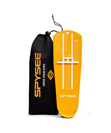 SPY SEE OPEN YOUR EYES Foot Measurement Device Shoe Sizer Measuring Devices US Size Foot Sizer With Bag for Adults Men Women Infants Kids (Orange) - Buy Online on GoSupps.com