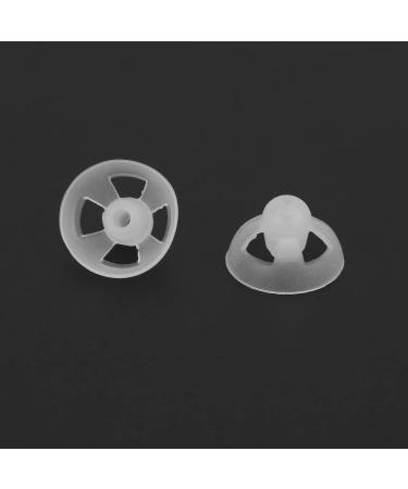 Buy 10PCs Open Domes for Hearing Aids | Single Layer Replacement Earplugs | 9mm In-Ear Rubber Head Accessories - Buy Online on GoSupps.com