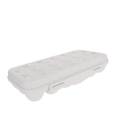 Zerodeko Egg Storage Box Drawers Food Tray Dispenser Egg Cartons Plastic Egg Holder Dog Duck Eggs re-usable
