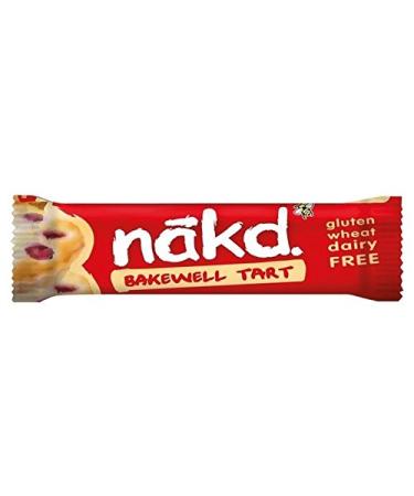 Nakd Nakd Bakewell Tart Bar 35G Lot de 2