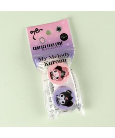 Bandal & Neoul Kuromi X My Melody's Anime Style Lens Case Set - Officially Licensed Product