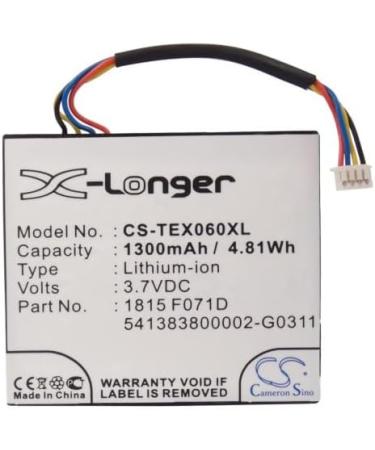 Replacement Battery for TI-Nspire CAS TI-Nspire CX TI-84 Plus C Silver Edition - 1300mAh 3.7V | International Shipping Available - Buy Online on GoSupps.com
