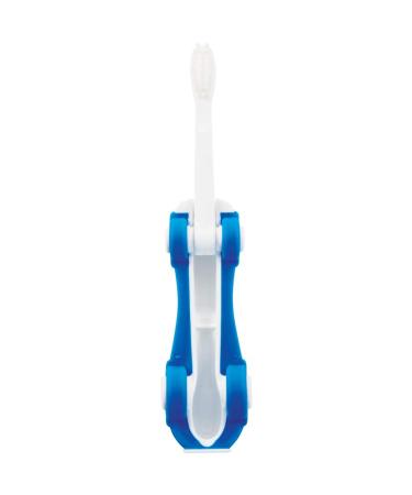 Buy Foldable Infant to Toddler Toothbrush (Blue) - International Shipping Available - Buy Online on GoSupps.com