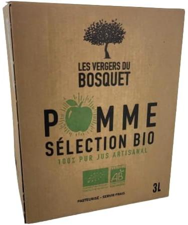 Grehge elsaft made from France 2 BIB of 3 l each ie 6 liters of apple juice - Buy Online on GoSupps.com