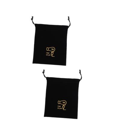 Healifty 2pcs Hair Dryer Storage Bag Backpacks for Traveling Carry on Anti-scratch Hairdryer Bags Shopping