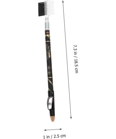 Healvian 8 Pcs Two-in-one Eyebrow Pencil Eyebrow Pens Pull Line Eyebrow Pencils Eyebrow Liner Wooden - Buy Online on GoSupps.com