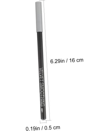  Beatifufu 12 Pieces Black Eyeliner 1 Makeup Eyeliner Eyebrow Pencil Pen Eyeliner Highlighter Pencil Drawing Eye Contour Highlight Girl Plastic Touch Up Pen - Buy Online on GoSupps.com