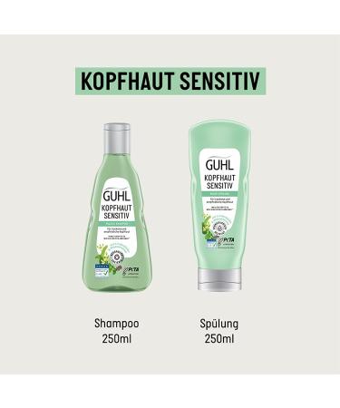Guhl Bundle for Sensitive Scalp: Shampoo & Mild Flushing - 250ml + 200ml | International Shipping - Buy Online on GoSupps.com