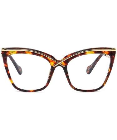 PARWANA Oversized Cat-Eye Reading Glasses - Anti-Glare Blue Light Blocking Eyeglasses +0.50 Tortoiseshell | Cute Stylish International Shipping - Buy Online on GoSupps.com