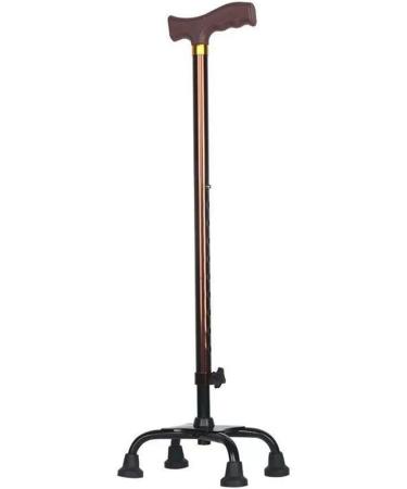 Crutches for The Elderly Quadrangular Cane Stainless Steel Thickened Crutches for The Elderly Adjustable Lightweight Non-Slip Walking Stick (Color : A) Smooth Sailing - Buy Online on GoSupps.com
