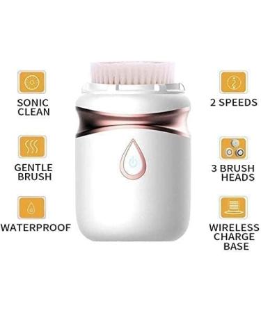 Corsehild Facial Cleansing Brush Waterproof Face Brush - Deep Cleansing Gentle Exfoliating for Face and Body Deep Exfoliator Makeup Too Waterproof and Portable - Buy Online on GoSupps.com