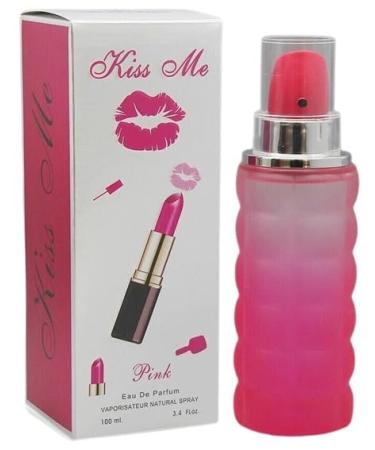 Kiss Me Pink Eau de Parfum Floral Fruity Gourmand fragrance For Women 3.4 fl. oz.