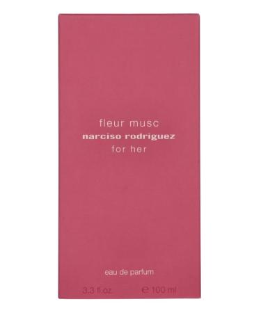Narciso Rodriguez Fleur Musc for Her 3.3 Ounce Eau De Parfum Spray 3.3 Ounce Floral Woody 3.3 Fl Oz (Pack of 1) - Buy Online on GoSupps.com