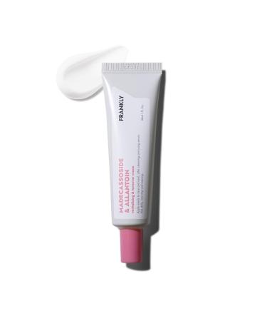 FRANKLY Madecassoside & Allantoin Cream - Moisturizing Antioxidant Cell Turnover | Evens Skin Texture & Tone Anti-Aging | Allantoin Ubiquinone 1.01 fl.oz