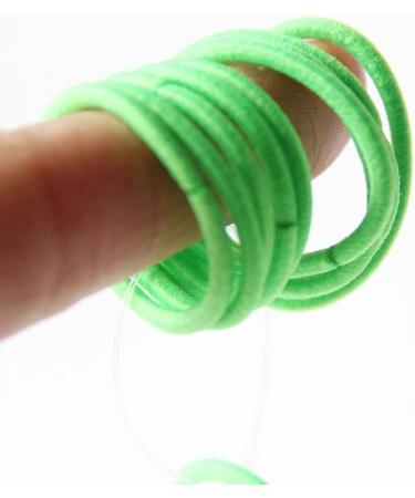 200PCS Soft Elastic Hair Bands for Toddlers & Infants - Multicolor Hair Ties Ponytail Holder for Girls - Gentle Rubber Bands for Thin Hair - Buy Online on GoSupps.com