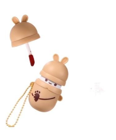 BADALO Velvet Mist Water Mist Lip Mud Soft Silky Matte Vegan White Nonstick Lip Glaze Lipstick Color C04Orange Milk Salt