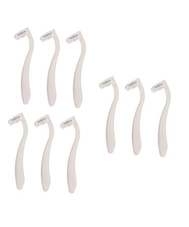 Magiclulu 9 piece of razor private wet razor arm wet razor women hair razor tool private intimate hair carer body hairer ladies razor armrasiser women