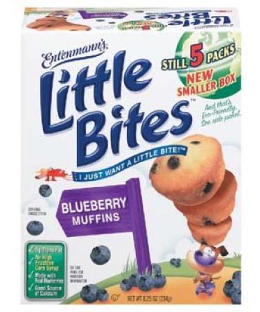 Entenmann's Little Bites 5 ct Blueberry Muffins 8.25 oz