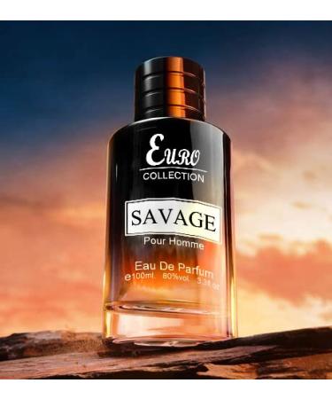 Savage Pour Homme Cologne for Men Natural Spray Masculine Scent Wonderful Fragrance Gift Eau De Parfum for Daily Use 3.3 Fluid Ounce 100.0 milliliters Savage 3.4 Fl Oz (Pack of 1) - Buy Online on GoSupps.com