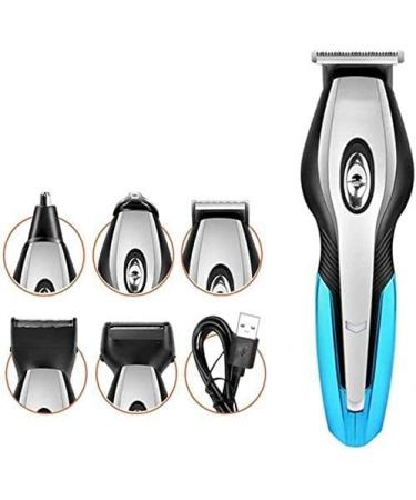 Buy Easy Hair Clipper - Professional Cordless Hair Clippers with Charging Base | USB Men s Grooming Kit for Hair Nose & Body - Blue - Buy Online on GoSupps.com