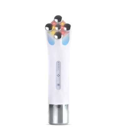 Collagenius EMS Facial Toner with LED Light Therapy for Targeting Fine Lines and Wrinkles and Deeply Nourishes The Skin to Prevent Acne Break Outs USB Rechargeable