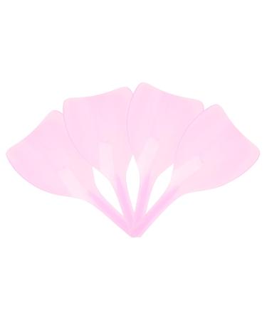 Homoyoyo Masque de Coiffure Transparent 4 Pi ces Protection du Visage Yeux Coloration des Cheveux Usage Salon et Domicile Couleur Al atoire