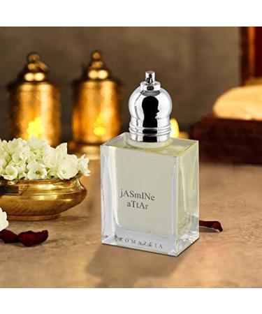 Attar 100% Natural Fragrance Hydro Distilled Alcohol Free Pure and Natural Long Lasting Premium Attar For Unisex Men & Women Organic Grade Base Paraben-free Sulphate-free (10 ML) (Jasmine) - Buy Online on GoSupps.com