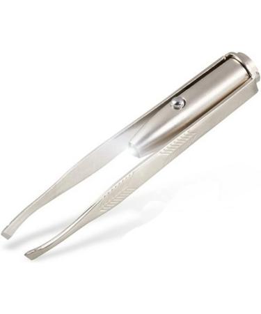 minkissy Eyebrow Tweezer Led Light Eyelash Tweezer Eyebrow Hair Removal Tweezer - Buy Online on GoSupps.com