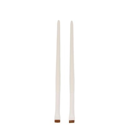Ultra Thin Brushes Fine Angled Flat Angle Makeup Brushes for Precise Line with Gel Cream or Powder Liners with Soft Fibers and Durable Aluminum Tube