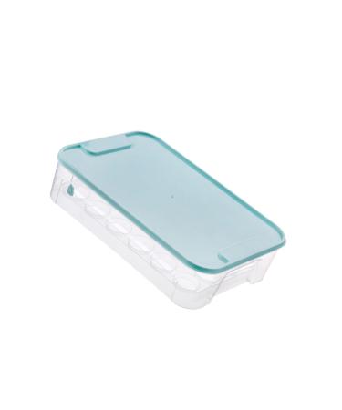 GLEAVI 1pc Kitchen Home Case Shop Egg Eggs Cover Blue for Protective Stackable with Storage Container Blue 32*21.5cm